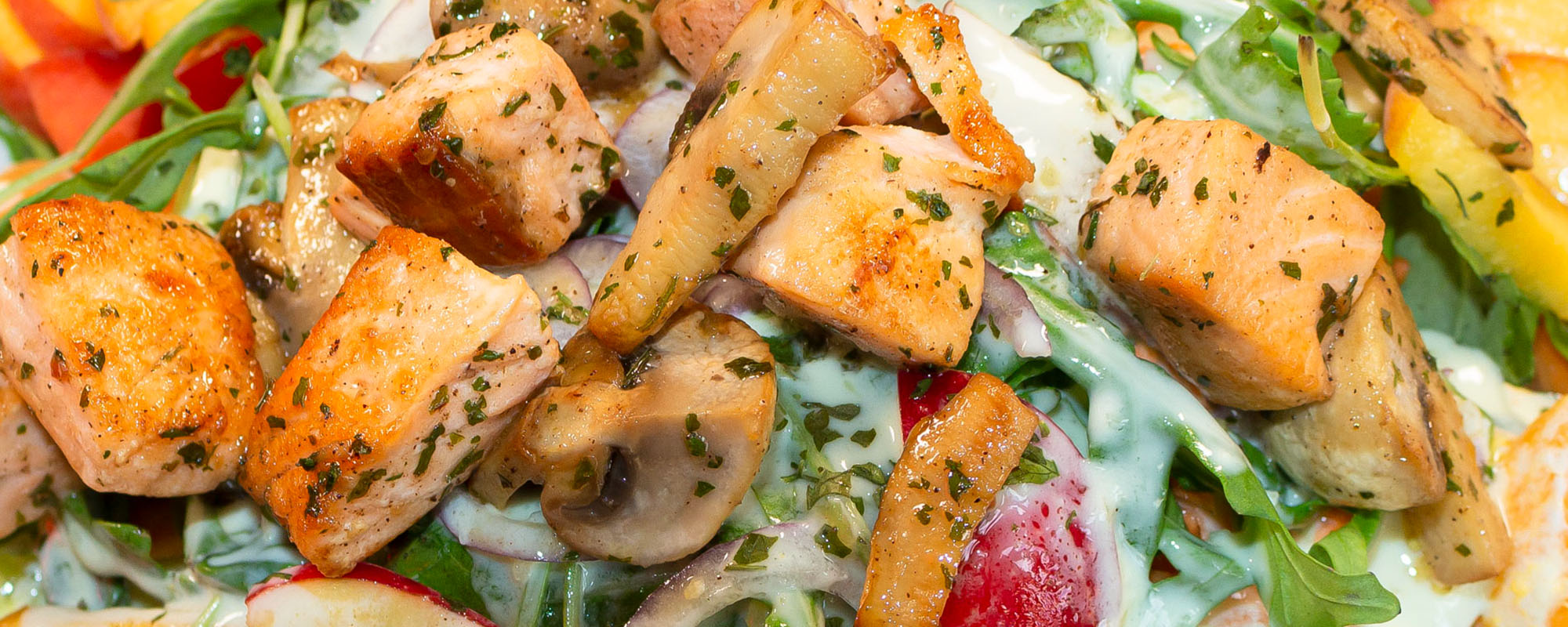 Ristorante Madres, Salate, italienische Küche, Herten